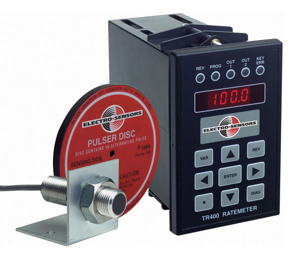 USED Electro-Sensors TR400 Digital Ratemeter Inc 